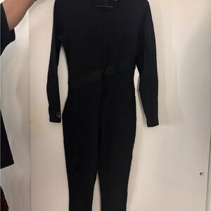 NBA Black Streamlined Jumpsuit
